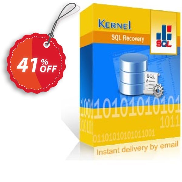Kernel for SQL Recovery, Corporate Plan Coupon, discount Kernel Recovery for SQL - Corporate License dreaded discount code 2025. Promotion: dreaded discount code of Kernel Recovery for SQL - Corporate License 2024