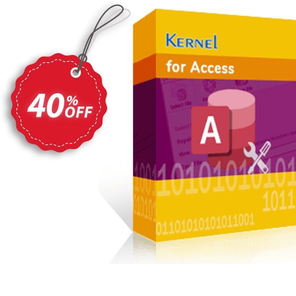 Kernel for Access Recovery, Corporate  Coupon, discount Kernel Recovery for Access - Corporate License wondrous promotions code 2024. Promotion: wondrous promotions code of Kernel Recovery for Access - Corporate License 2024