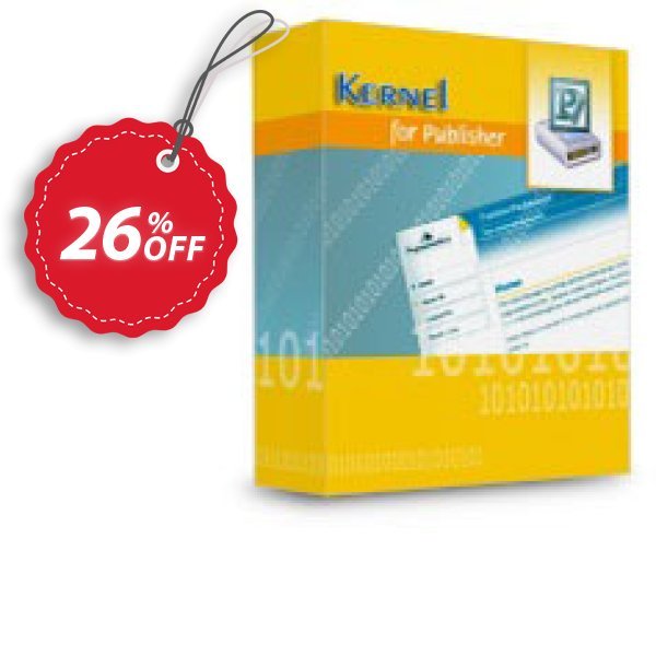 Kernel for Publisher Recovery Coupon, discount Kernel Recovery for Publisher - Home License amazing offer code 2025. Promotion: amazing offer code of Kernel Recovery for Publisher - Home License 2024