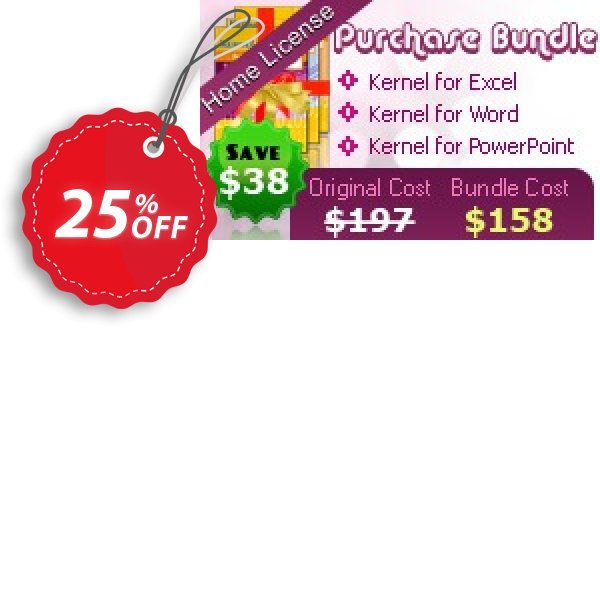 Kernel MS Office File Recovery, Home Plan Coupon, discount MS Office Repair - Home License super offer code 2025. Promotion: super offer code of MS Office Repair - Home License 2024