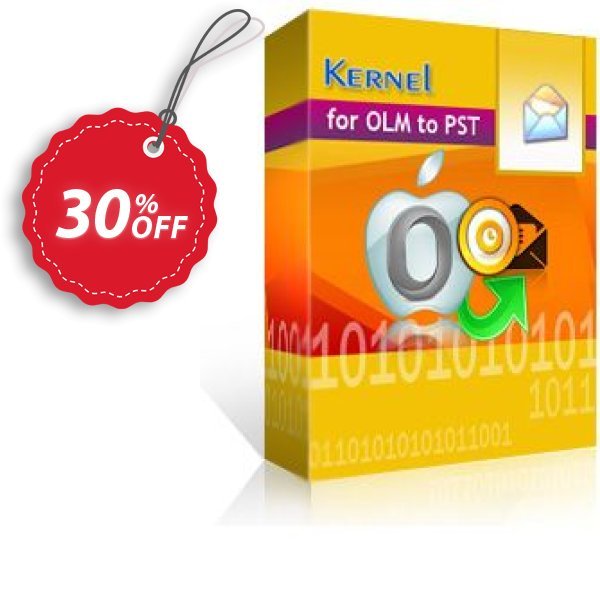 Kernel for OLM to PST Coupon, discount Kernel for OLM to PST Conversion - Home User hottest discounts code 2025. Promotion: hottest discounts code of Kernel for OLM to PST Conversion - Home User 2024