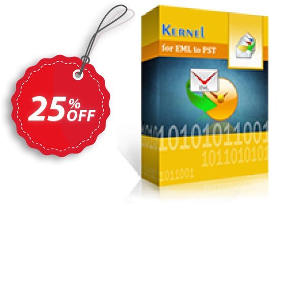Kernel for EML to PST Conversion - Corporate Plan Coupon, discount Kernel for EML to PST Conversion - Corporate License special discounts code 2025. Promotion: special discounts code of Kernel for EML to PST Conversion - Corporate License 2024