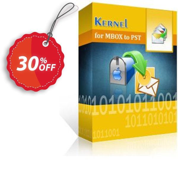 Kernel for MBOX to PST  - Corporate Plan Coupon, discount Kernel for MBOX to PST  - Corporate License best sales code 2024. Promotion: best sales code of Kernel for MBOX to PST  - Corporate License 2024