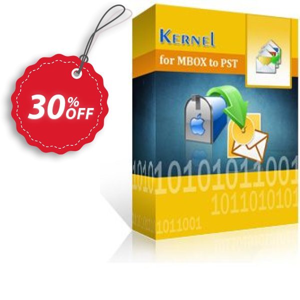 Kernel for MBOX to PST  - Home User Plan Coupon, discount Kernel for MBOX to PST  - Home User License big deals code 2024. Promotion: big deals code of Kernel for MBOX to PST  - Home User License 2024