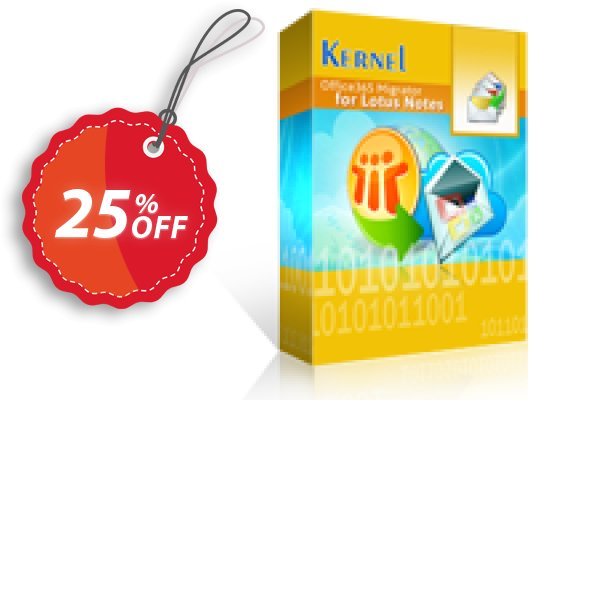 Kernel for Notes to Office365 Migration Coupon, discount Kernel for Notes to Office365 Migration fearsome discounts code 2025. Promotion: fearsome discounts code of Kernel for Notes to Office365 Migration 2024