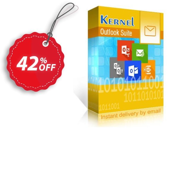 Kernel Outlook Suite Coupon, discount Kernel Outlook Suite - Home User License super discounts code 2025. Promotion: super discounts code of Kernel Outlook Suite - Home User License 2024