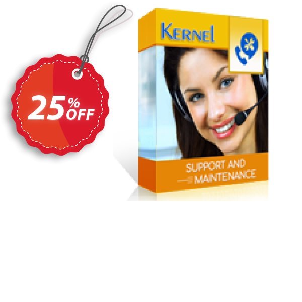Kernel Yearly Premium Support & Maintenance Coupon, discount 1 Year Premium Support & Maintenance Super sales code 2025. Promotion: Super sales code of 1 Year Premium Support & Maintenance 2024