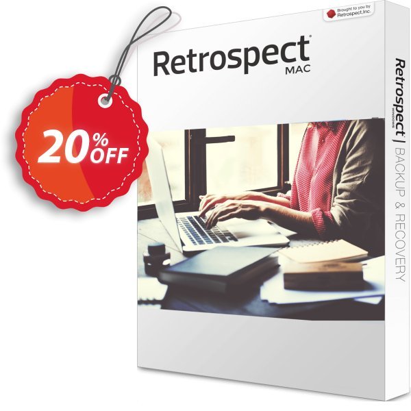Retrospect Solo for MAC Coupon, discount Retrospect Solo v.17 for Mac Fearsome sales code 2024. Promotion: best discounts code of Retrospect Solo v.16 for Mac 2024