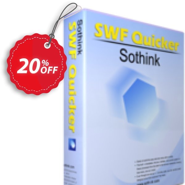 Sothink SWF Quicker Coupon, discount Sothink SWF Quicker awful discount code 2024. Promotion: awful discount code of Sothink SWF Quicker 2024