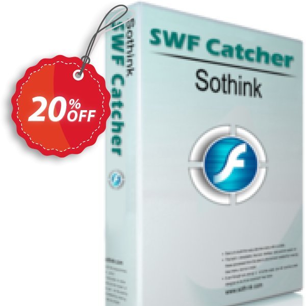 Sothink SWF Catcher Coupon, discount Sothink SWF Catcher best offer code 2024. Promotion: best offer code of Sothink SWF Catcher 2024