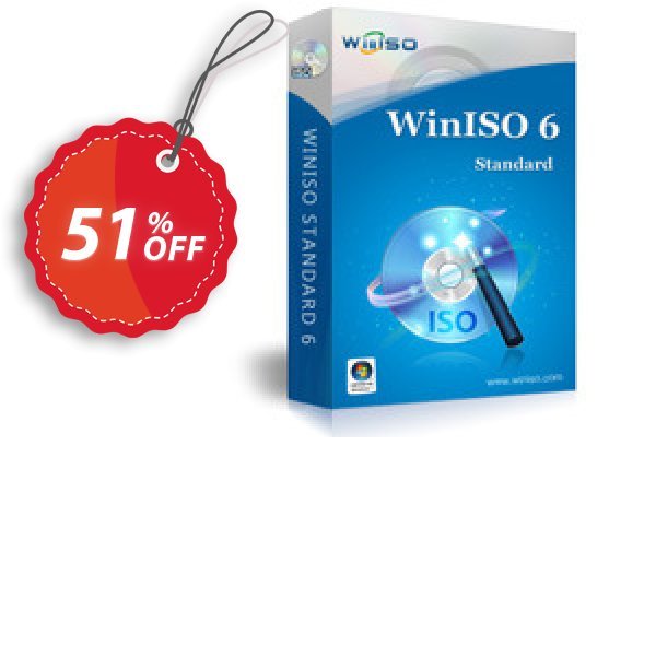 WinISO Standard Coupon, discount Bitsdujour Special. Promotion: exclusive discount code of WinISO Standard 2024