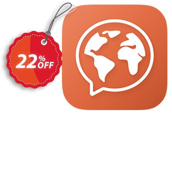 Mondly 1 Languages Monthly Access Coupon, discount 20% OFF Mondly 1 Languages Monthly Access, verified. Promotion: Impressive promotions code of Mondly 1 Languages Monthly Access, tested & approved