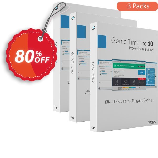 Genie Timeline Pro 10, 3 Pack Coupon, discount Genie Timeline Pro 10 - 3 Pack Awful promo code 2025. Promotion: impressive discount code of Genie Timeline Pro 10 - 3 Pack 2024