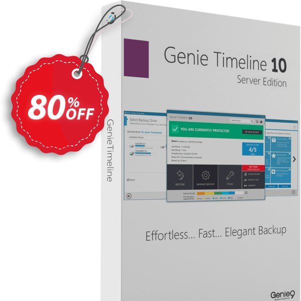 Genie Timeline Server 10 Coupon, discount 80% OFF Genie Timeline Server 10, verified. Promotion: Fearsome deals code of Genie Timeline Server 10, tested & approved