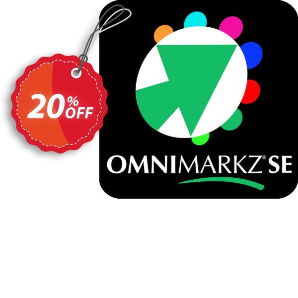 OmniMarkz SE for WINDOWS, Perpetual  Coupon, discount 20% OFF OmniMarkz SE for Windows (Perpetual), verified. Promotion: Excellent discount code of OmniMarkz SE for Windows (Perpetual), tested & approved