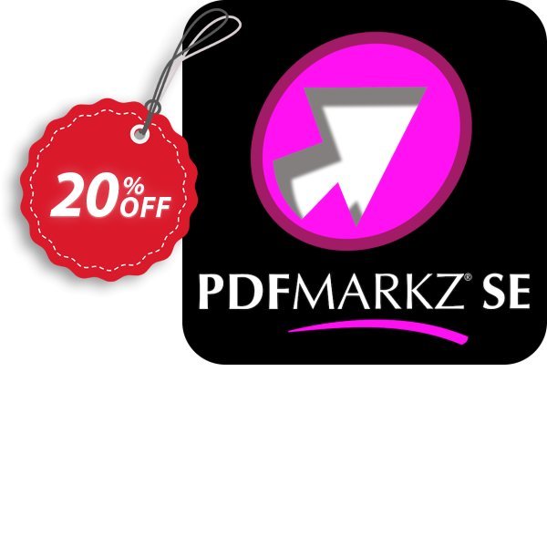 PDFMarkz SE for WINDOWS, Perpetual  Coupon, discount 20% OFF PDFMarkz SE for Windows (Perpetua), verified. Promotion: Excellent discount code of PDFMarkz SE for Windows (Perpetua), tested & approved