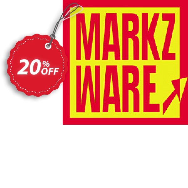 Markzware File Conversion Service, 0-20 MB Coupon, discount Promo: Mark Sales 15%. Promotion: exclusive deals code of File Conversion Service (0-20 MB) 2024