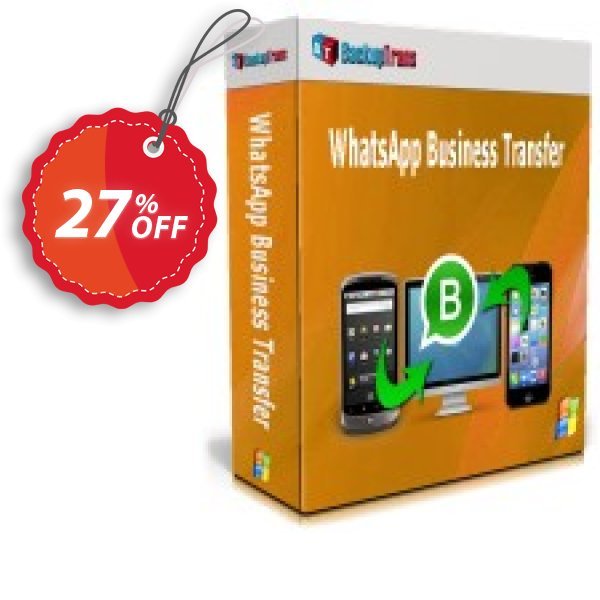 Backuptrans WhatsApp Business Transfer Coupon, discount 22% OFF Backuptrans WhatsApp Business Transfer, verified. Promotion: Special promotions code of Backuptrans WhatsApp Business Transfer, tested & approved