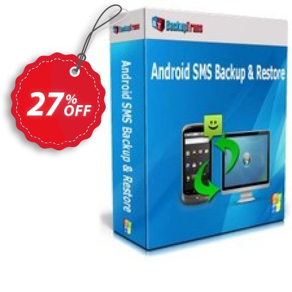 Backuptrans Android SMS Backup & Restore, Family Edition Coupon, discount Backuptrans Android SMS Backup & Restore (Family Edition) impressive sales code 2025. Promotion: stirring promotions code of Backuptrans Android SMS Backup & Restore (Family Edition) 2024
