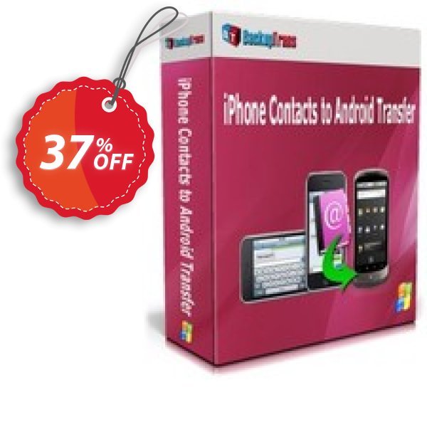 Backuptrans iPhone Contacts to Android Transfer, One-Time Usage  Coupon, discount Backuptrans iPhone Contacts to Android Transfer (One-Time Usage) super promo code 2024. Promotion: amazing discount code of Backuptrans iPhone Contacts to Android Transfer (One-Time Usage) 2024