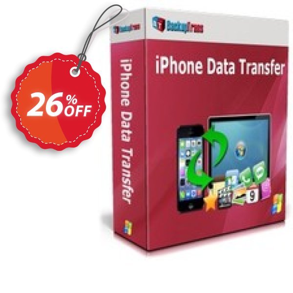 Backuptrans iPhone Data Transfer, Business Edition  Coupon, discount Backuptrans iPhone Data Transfer (Business Edition) staggering discounts code 2024. Promotion: stunning promo code of Backuptrans iPhone Data Transfer (Business Edition) 2024