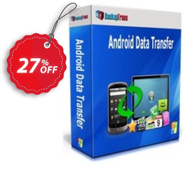 Backuptrans Android Data Transfer Coupon, discount Backuptrans Android Data Transfer (Personal Edition) imposing promotions code 2025. Promotion: staggering discounts code of Backuptrans Android Data Transfer (Personal Edition) 2024