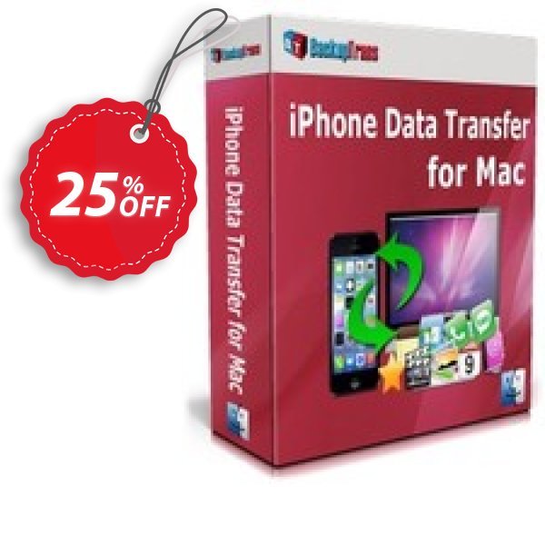 Backuptrans iPhone Data Transfer for MAC, Business Edition Coupon, discount Backuptrans iPhone Data Transfer for Mac (Business Edition) special deals code 2025. Promotion: hottest sales code of Backuptrans iPhone Data Transfer for Mac (Business Edition) 2024