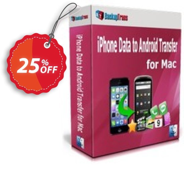 Backuptrans iPhone Data to Android Transfer for MAC, Family Edition Coupon, discount Backuptrans iPhone Data to Android Transfer for Mac (Family Edition) stunning promotions code 2025. Promotion: amazing discounts code of Backuptrans iPhone Data to Android Transfer for Mac (Family Edition) 2024