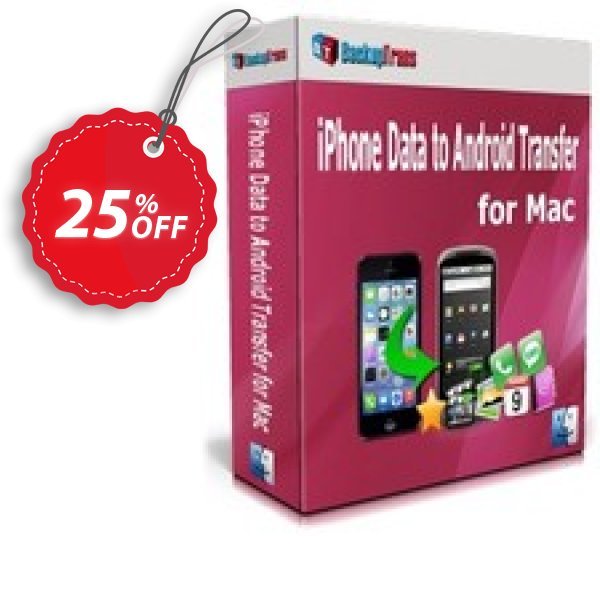 Backuptrans iPhone Data to Android Transfer for MAC, Business Edition Coupon, discount Backuptrans iPhone Data to Android Transfer for Mac (Business Edition) staggering sales code 2025. Promotion: stunning promotions code of Backuptrans iPhone Data to Android Transfer for Mac (Business Edition) 2024