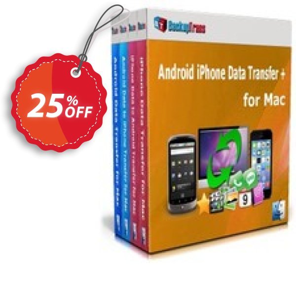 Backuptrans Android iPhone Data Transfer + for MAC, Business Edition  Coupon, discount Holiday Deals. Promotion: fearsome discounts code of Backuptrans Android iPhone Data Transfer + for Mac (Business Edition) 2024