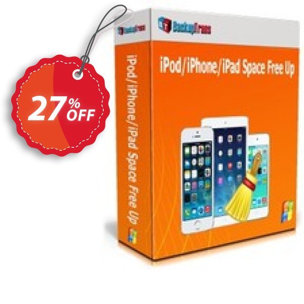Backuptrans iPod/iPhone/iPad Space Free Up, Family Edition Coupon, discount Backuptrans iPod/iPhone/iPad Space Free Up (Family Edition) special deals code 2025. Promotion: hottest sales code of Backuptrans iPod/iPhone/iPad Space Free Up (Family Edition) 2024