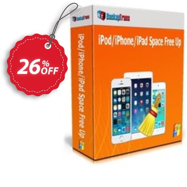 Backuptrans iPod/iPhone/iPad Space Free Up, Business Edition  Coupon, discount Backuptrans iPod/iPhone/iPad Space Free Up (Business Edition) exclusive offer code 2024. Promotion: special deals code of Backuptrans iPod/iPhone/iPad Space Free Up (Business Edition) 2024