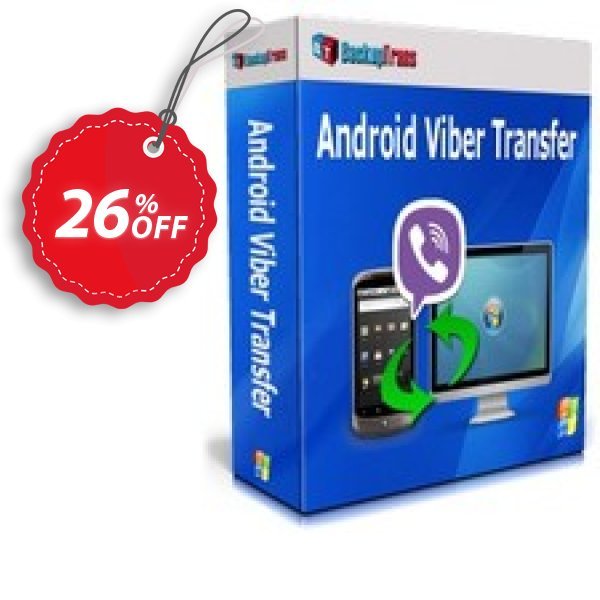Backuptrans Android Viber Transfer Coupon, discount Backuptrans Android Viber Transfer (Personal Edition) hottest discount code 2024. Promotion: big offer code of Backuptrans Android Viber Transfer (Personal Edition) 2024