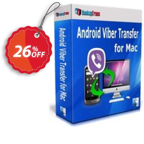 Backuptrans Android Viber Transfer for MAC, Family Edition  Coupon, discount Backuptrans Android Viber Transfer for Mac (Family Edition) wonderful sales code 2024. Promotion: awesome promotions code of Backuptrans Android Viber Transfer for Mac (Family Edition) 2024