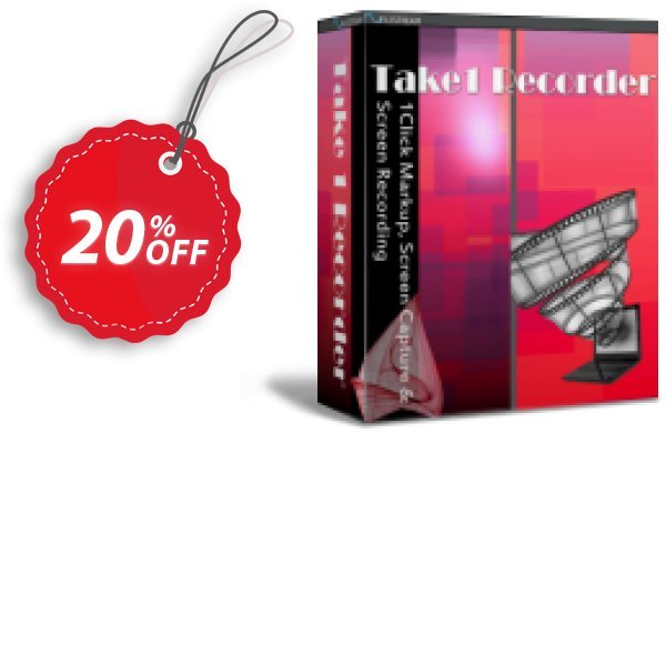 FileStream Take-1 Recorder Coupon, discount FileStream Take-1 Recorder staggering discounts code 2024. Promotion: staggering discounts code of FileStream Take-1 Recorder 2024