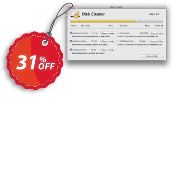 Disk Cleaner for MAC Coupon, discount Disk Cleaner for Mac exclusive sales code 2025. Promotion: exclusive sales code of Disk Cleaner for Mac 2024