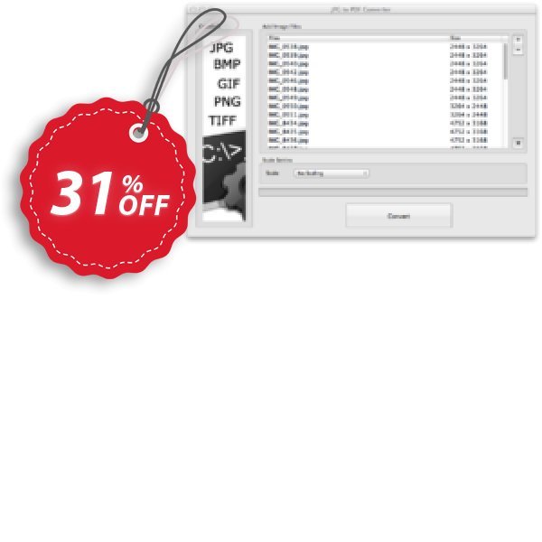 JPG to PDF Converter for MAC Coupon, discount JPG to PDF Converter for Mac marvelous discounts code 2024. Promotion: marvelous discounts code of JPG to PDF Converter for Mac 2024