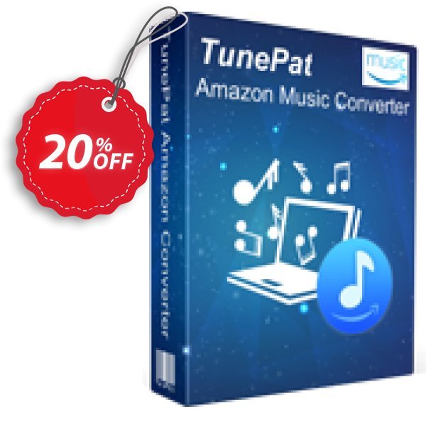 TunePat Amazon Music Converter for MAC Coupon, discount TunePat Amazon Music Converter for Mac amazing discounts code 2024. Promotion: amazing discounts code of TunePat Amazon Music Converter for Mac 2024