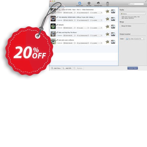 Any Video Converter for MAC Coupon, discount Any Video Converter for Mac wonderful offer code 2025. Promotion: wonderful offer code of Any Video Converter for Mac 2024