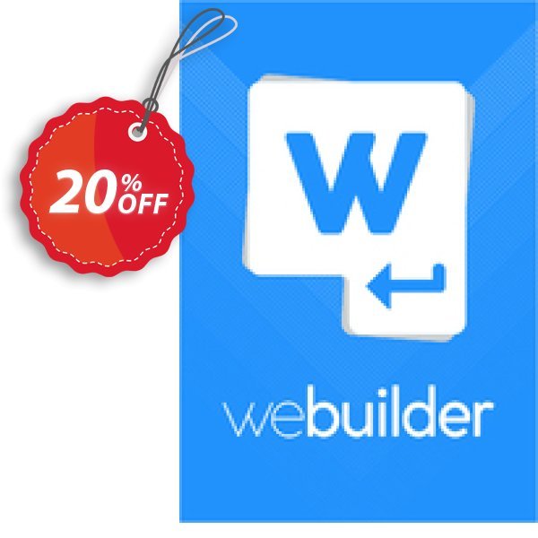 WeBuilder 2018 Coupon, discount WeBuilder 2024 exclusive offer code 2024. Promotion: exclusive offer code of WeBuilder 2024 2024