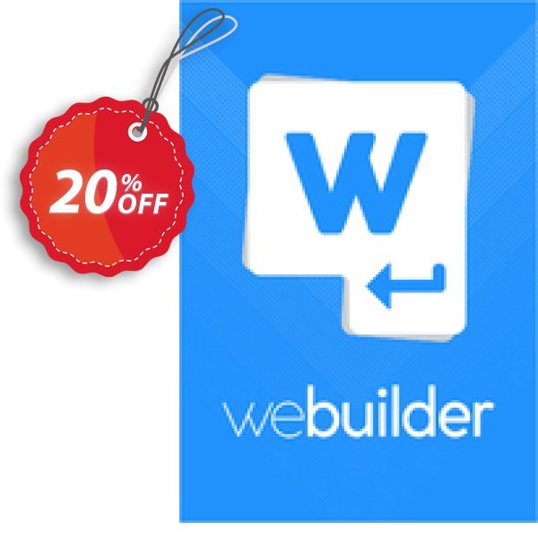 WeBuilder 2018 Coupon, discount WeBuilder 2025 exclusive offer code 2025. Promotion: exclusive offer code of WeBuilder 2024 2024