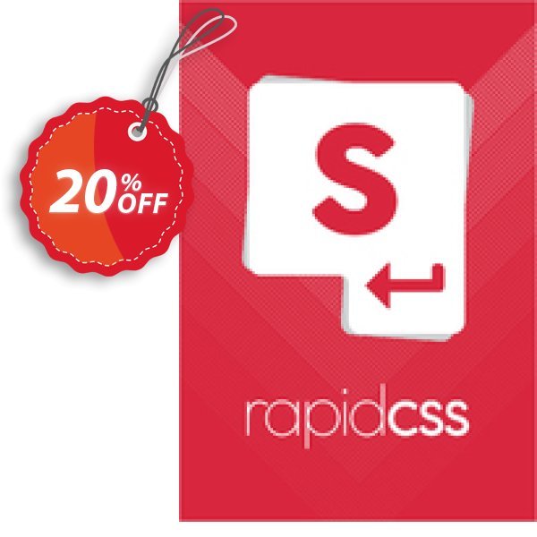 Rapid CSS 2018 Personal Coupon, discount Rapid CSS 2025 Personal stunning discounts code 2025. Promotion: stunning discounts code of Rapid CSS 2024 Personal 2024