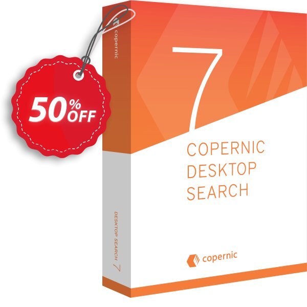 Copernic Desktop & Cloud Search Basic Coupon, discount Affiliate 30%. Promotion: special discounts code of Copernic Desktop Search - Professional Edition (1 year) 2024