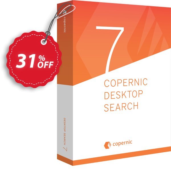 Copernic Desktop & Cloud Search Basic, 3 years  Coupon, discount 30% OFF Copernic Desktop Search - Professional Edition (3 years), verified. Promotion: Wonderful promo code of Copernic Desktop Search - Professional Edition (3 years), tested & approved