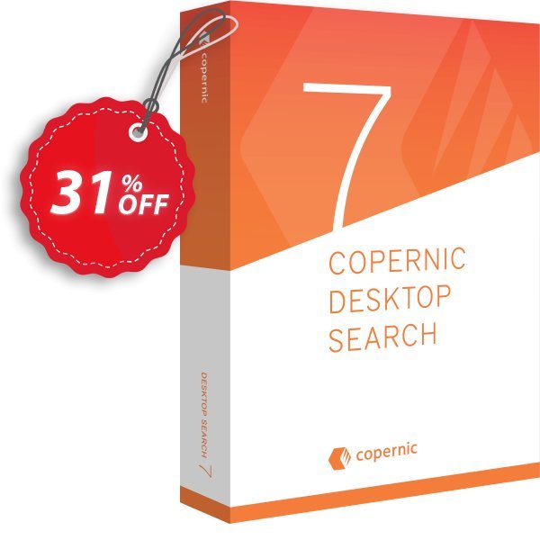 Copernic Desktop & Cloud Search Coupon, discount 30% OFF Copernic Desktop Search  - Knowledge Worker Edition (3 years), verified. Promotion: Wonderful promo code of Copernic Desktop Search  - Knowledge Worker Edition (3 years), tested & approved