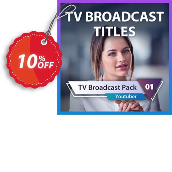 TV Broadcast Title Pack for PowerDirector Coupon, discount TV Broadcast Title Pack for PowerDirector Deal. Promotion: TV Broadcast Title Pack for PowerDirector Exclusive offer