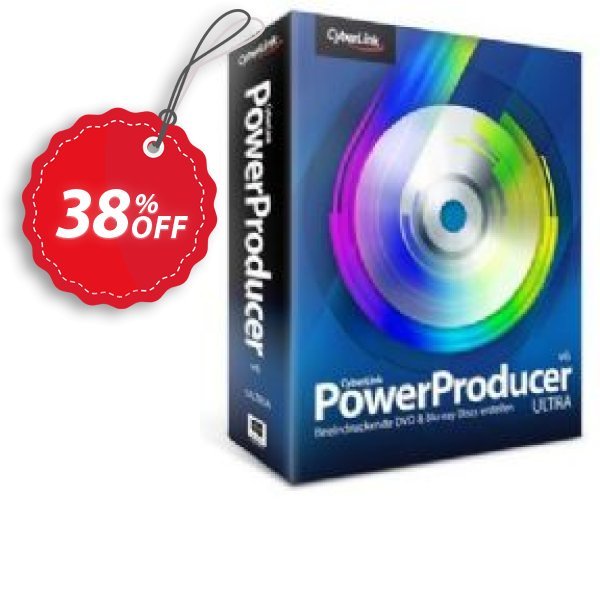Cyberlink PowerProducer Coupon, discount 37% OFF Cyberlink PowerProducer Jan 2024. Promotion: Amazing discounts code of Cyberlink PowerProducer, tested in January 2024