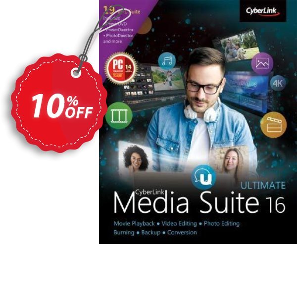 Media Suite 16 Coupon, discount 10% OFF Media Suite 16 Jan 2024. Promotion: Amazing discounts code of Media Suite 16, tested in January 2024