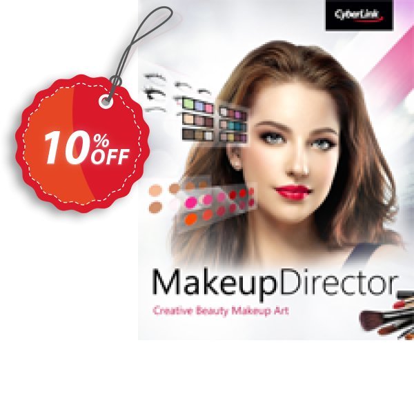 CyberLink MakeupDirector Coupon, discount 10% OFF CyberLink MakeupDirector  Jan 2024. Promotion: Amazing discounts code of CyberLink MakeupDirector , tested in January 2024
