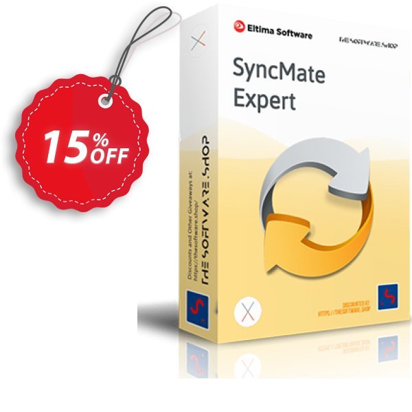 SyncMate Expert Family Pack, for 6 MACs  Coupon, discount 15% OFF SyncMate Expert Family Pack (for 6 Macs), verified. Promotion: Staggering sales code of SyncMate Expert Family Pack (for 6 Macs), tested & approved
